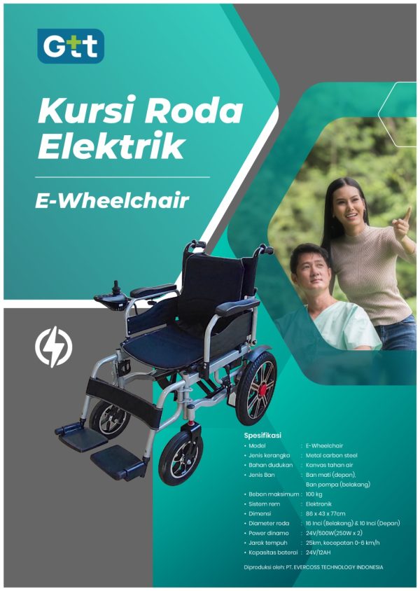 Kursi Roda Elektrik GTT - Gambar 2