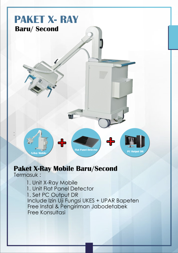 PAKET LENGKAP X-RAY 100 mAh